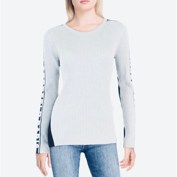 KARL LAGERFELD LOGO SLEEVE SWEATER - Picture 2 of 3